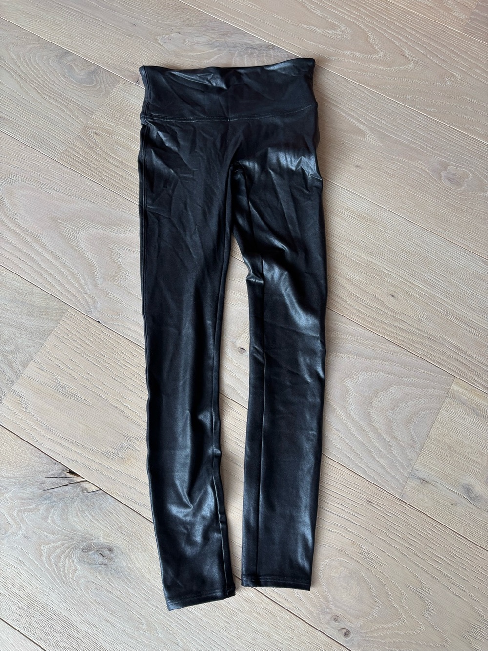 SPANX Black High-Waist Shaping Leggings